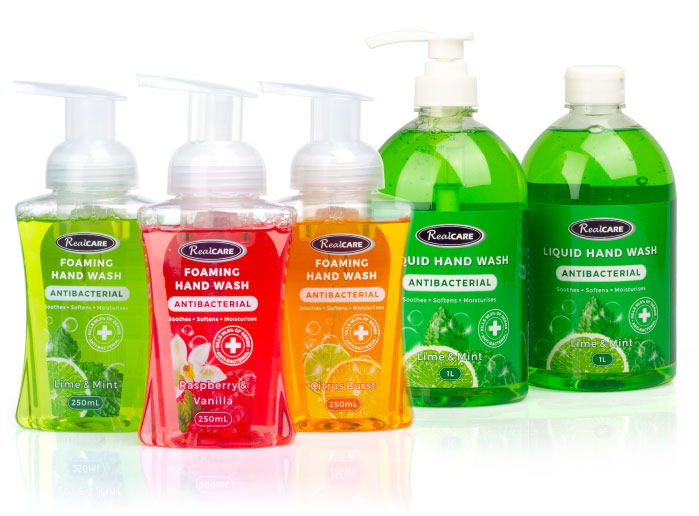 Antibacterial hand washes